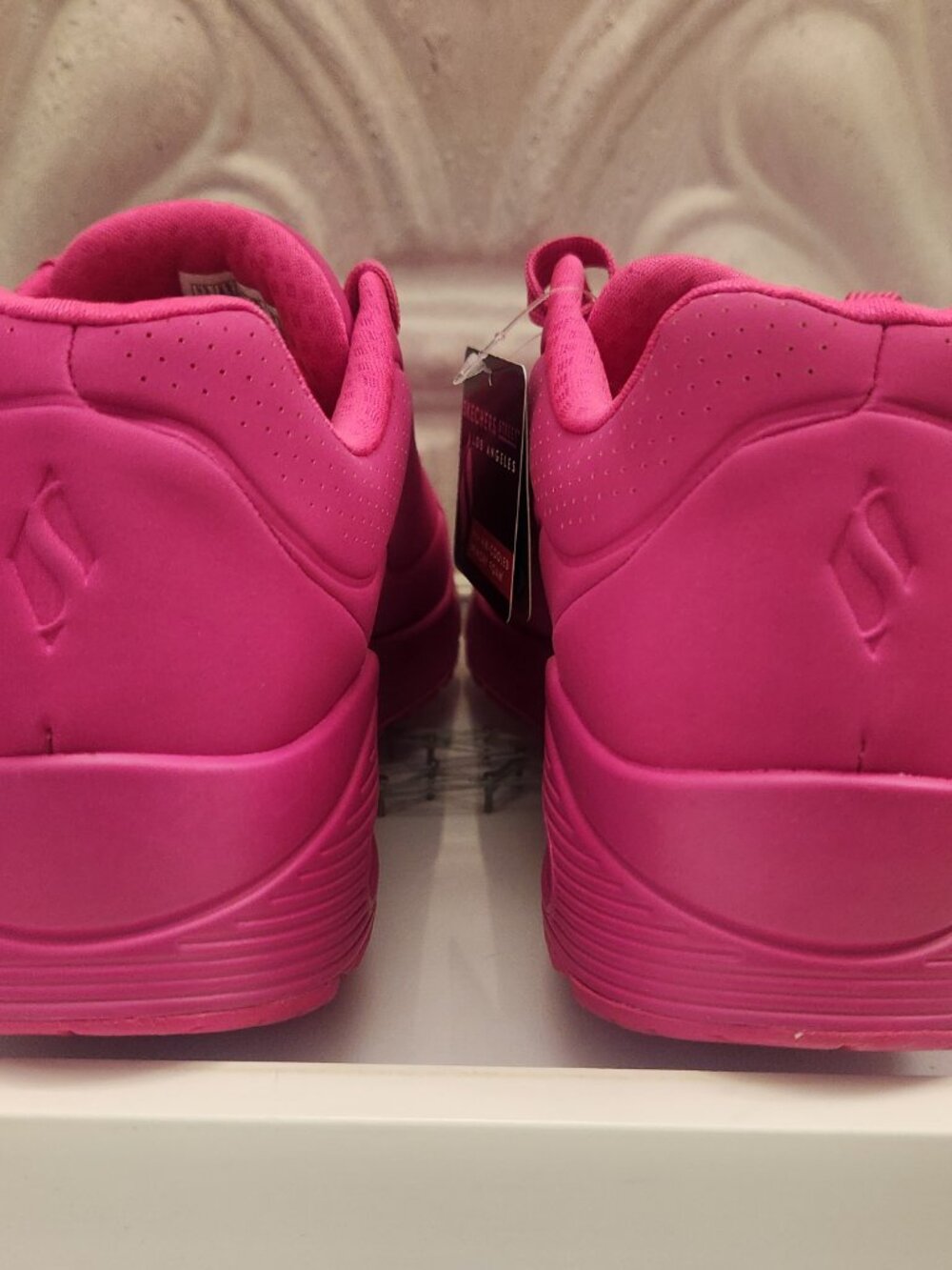 Skechers street Stand on Air Pink Sneakers. NIB. Size 7.5 - Picture 8 of 11